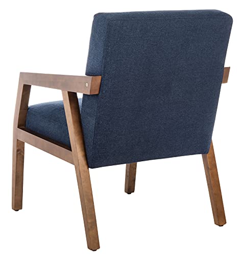 Sillón Plegable Tela Azul marino miniatura 6