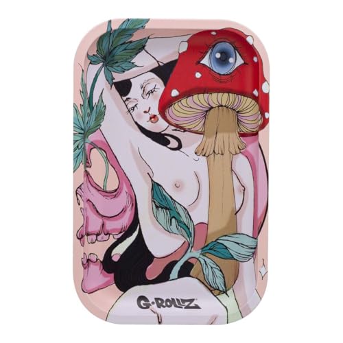 G-Rollz - Rolling Tray - Dekorative Schale aus Metall - mushlover