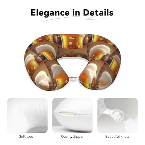 Almohada Espuma viscoelástica U-shaped Negra miniatura 4