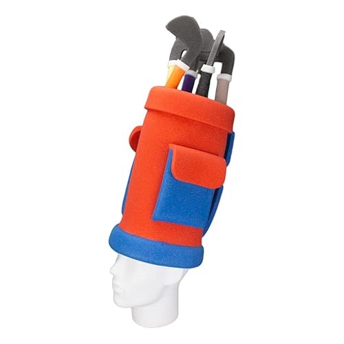 Miniatura 3 de FOAM PARTY HATS Golf Bag Hat - Golf Party hat - Personalized Golf Gift - Unique Golf Gifts - Golf Gifts for Women and Men - Photobooth Props