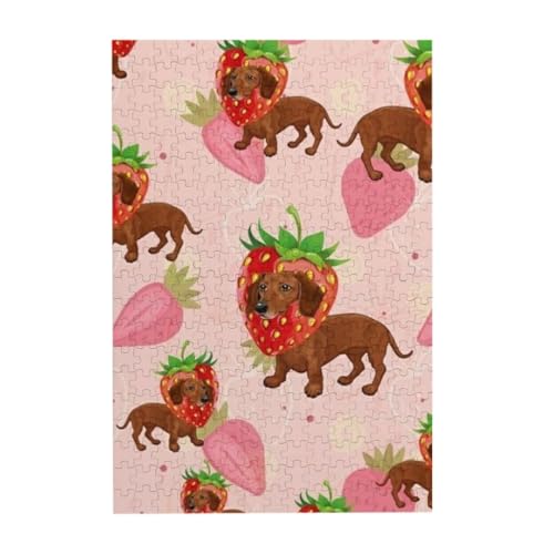 犬柄 300ピース ジグソーパズル 大人向け難しい 破片なし カチっとハマる 誕生日 おしゃれ インテリア ギフトハウス (38×26cm)