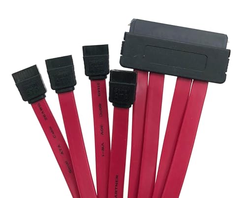 Cable Controlador SATA a SAS/SATA de 0.5 metros miniatura 2