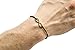 Infinity bracelet for men, black cord men's bracelet with a bronze tone infinity charm, groomsmen gift for him, endless, friendship bracelet