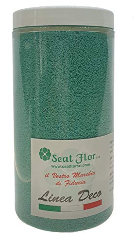 Deco – Sable naturel coloré hypoallergénique et non toxique – Couleurs vives – 0,5 mm –...