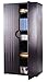 Storage Cabinet, 72"H x 36"W x 22"D, HDPE Black