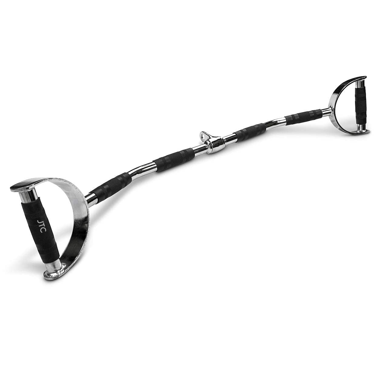 JTC Pro Grip LAT Bar 38 Inch, Double D Handle | High Pulley | LAT Bar with Rubber Grip (LAT Bar 38 Inch_1) (Style A) (B09H3BS3W8) Amazon Price History, Amazon Price Tracker