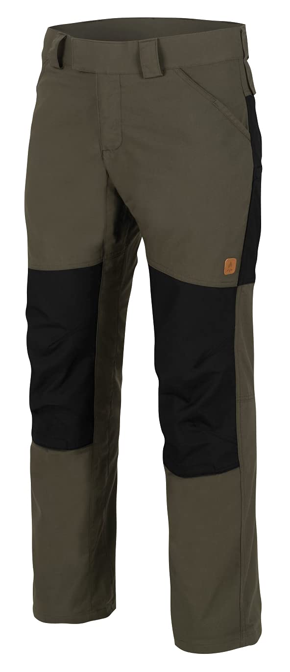 Helikon-Tex Men's Green Woodsman Trousers Taiga /Black Size 34W / 34L