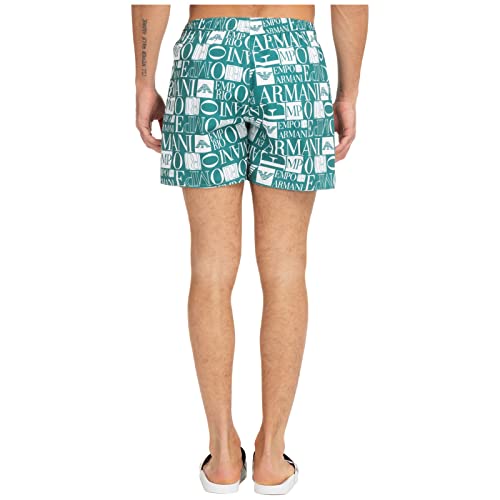 Emporio Armani Swimwear Boxer Scrabble Logo