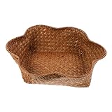 Gatuida Natürlicher Handgewebter Obstkorb aus Robustem Material...