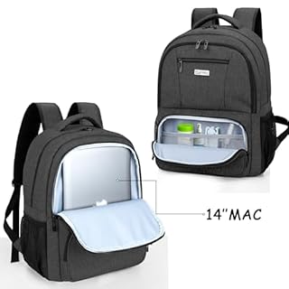 CURMIO CPAP Travel Backpack Compatible for ResMed AirSense 9, AirSense 10, AirSense 11, Philips System One, CPAP Carry On Bag for CPAP Machine & Supplies, Black, Patent Design