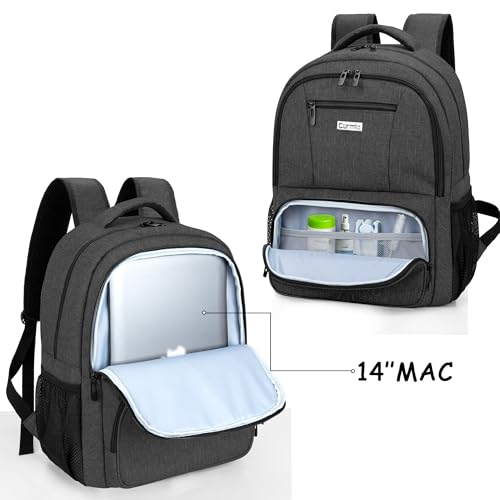 CURMIO CPAP Travel Backpack Black