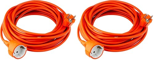 Rallonge pour jardin Garza 430018 de 10m x 1,5mm lot de 2 câbles