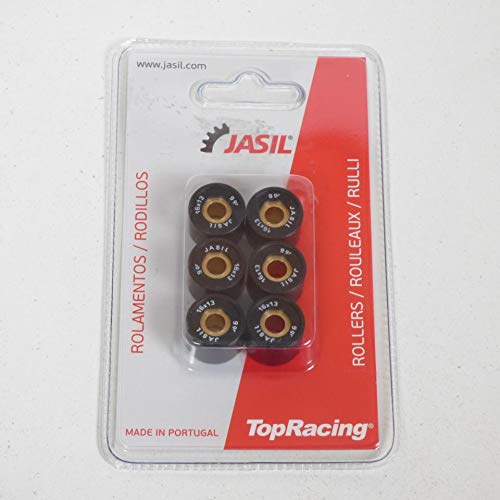 Galet rouleau de variateur Top Racing Scooter Peugeot 50 Ludix snake 2004-2013 16x13 9Grs / TR6069012 Neuf