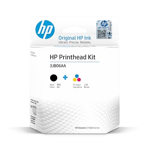 Image of HP GT51 /GT52 2-Pack Black /Tri-Color Printhead Replacement Kit