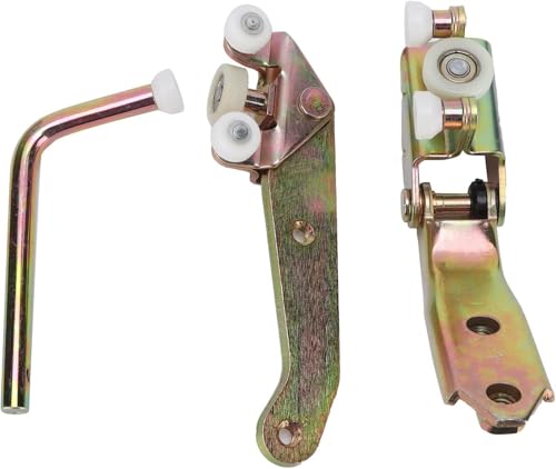 Dixhills 701843406B Lot de 3 guides à rouleaux de porte coulissante de rechange pour Transporter T4 Minibus Van Platform/châssis Accessoires de voiture Pièce # 701843436 701843336A