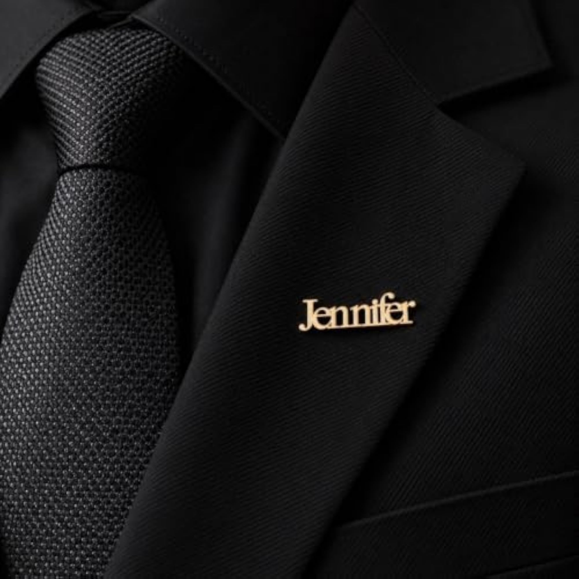Personalized Name Lapel Pin for Men & Women