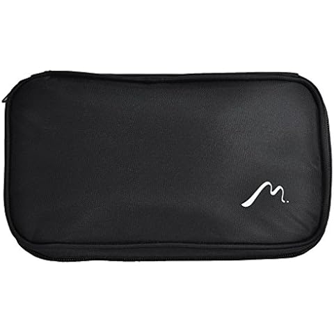 Diabetic Travel Organizer Cooler Case by Metier Life | Insulated Pouch with Included Non-Sweat 8 oz Ice Pack | Medical Bag for Insulin, Syringes, Omni-Pods, Glucose Testers (Black Case) Cover