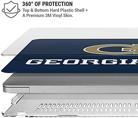 Skinit Case + Skin Compatible with MacBook Pro 16in (2019-20) - Officially Licensed Georgia Tech GT Blue Design