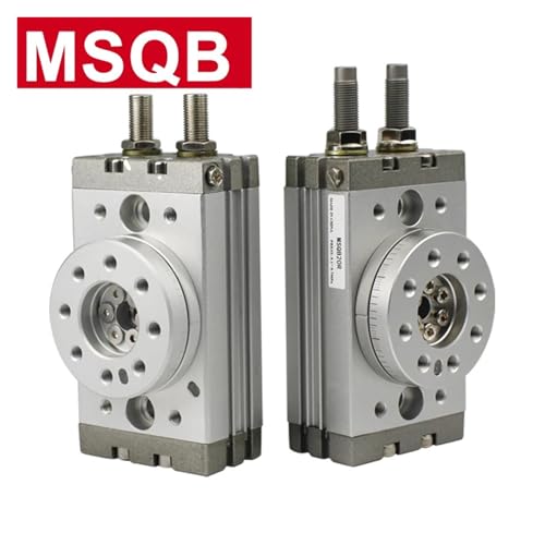 Cylindre rotatif MSQB50A avec angle réglable 0-190 pour rotation précise de pièces