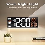 JALL 16 RGB Digital Wall Clock