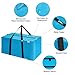 Extra Large Moving Bags Heavy Duty Space Saver Vacuum Storage Bag Vacuum Seal bags for Clothing Travel Packing bag Blue Bag for Moving Vaccine Sealed Blue Storage Bag (8 Pack)