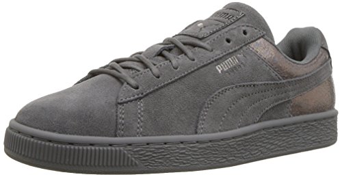 PUMA Women's Suede LUNALUX WN's Sneaker, Smoked Pearl, 7 M US