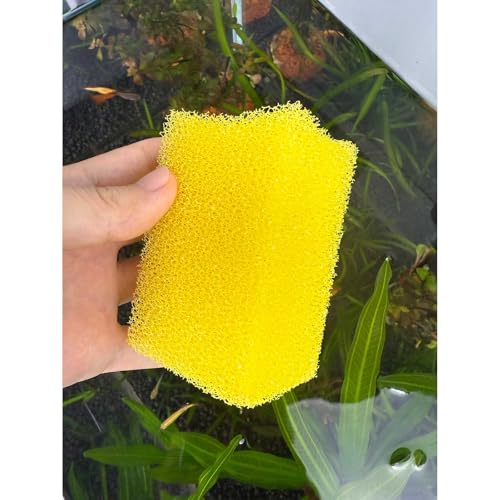 Image of 4PCS Aquarium Filter Sponge Replacement for 15W-210GPH Aquarium Filter, Aquarium Biochemical Sponges for Replacement