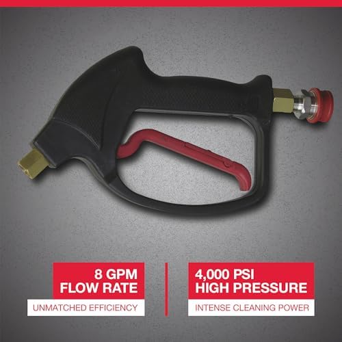 Northstar Hot Water Pressure Washer Spray Gun, 4,000 PSI, 8 GPM image 5