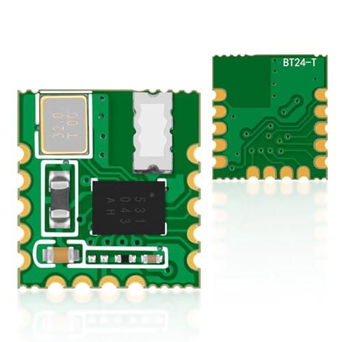 PDDAXLQUE DX-BT24-T Ultra Small Size Long Range 45m 10K Bytes/s Bluetooth Module 3.3V Powerful Multiple uses DA14531 BLE 5.1 Bluetooth Module (DX-BT24-T)