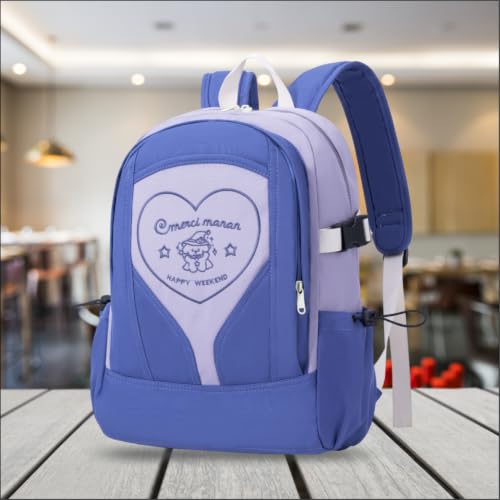 Image of Tinytot 30 Litre Japanese Korean Style School Bag Water-Resistant Laptop & Travel Backpack - Unisex Large 18 Inches Multipurpose Student Backpack for Boys & Girls, Men & Women