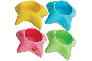 Island Genius Starfish Cupholder and Sand Coaster for Beach Vacations