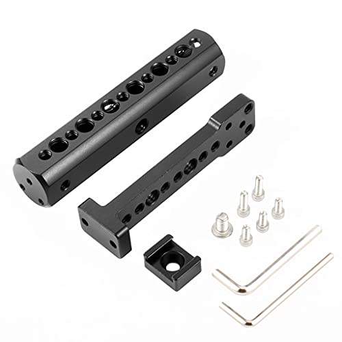 Handheld Gimbal Handle Grip Mounting Extension Arm Handlebar for Roin-s Stabilizer Gimbal Microphone Light Bracket