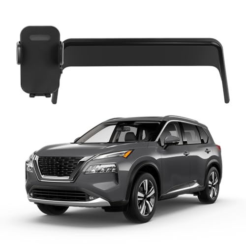 8Inch Car Phone Holder Mount Compatible with Nissan Rogue 2021-2025/Altima 19-25/Sentra SV SR(Not Fit S) 20-25 Accessories Custom Screen & Mobile Phone 360°Adjustable Cell Phone Car Decoration Mount