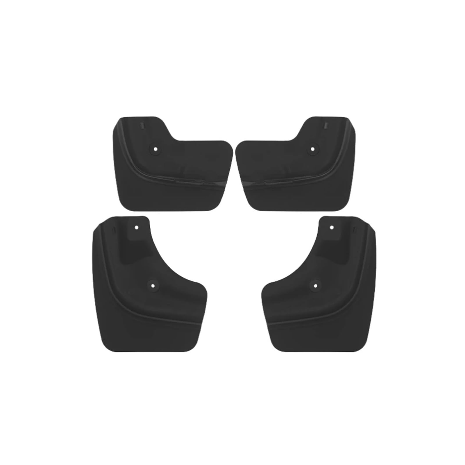 Guardabarros para Tesla Model X 2022-2024: protección contra salpicaduras sin perforar el coche 8