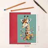 Zoom IMG-1 qmnsehf biglietto di auguri con