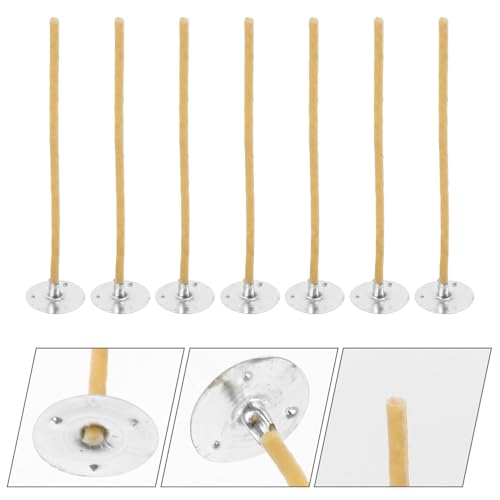 100 mechas trenzadas para velas con cera de abejas miniatura 4