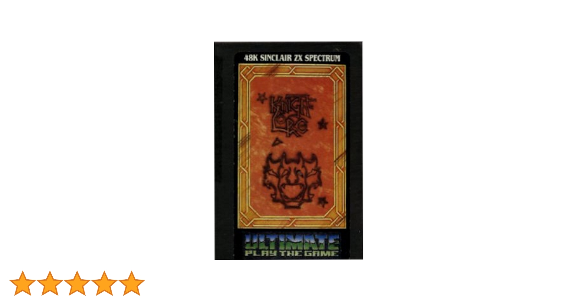 From the Vavlt: Lore 未開封品 Computer Game Museum Display Case - Knight Lore