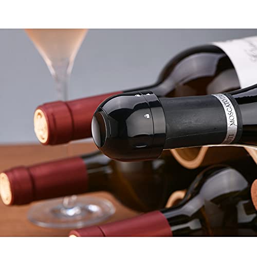 yeacher Rolha de vinho à prova de vazamentos Rolha de garrafa de vinho a vácuo Vino Rolha de proteçã