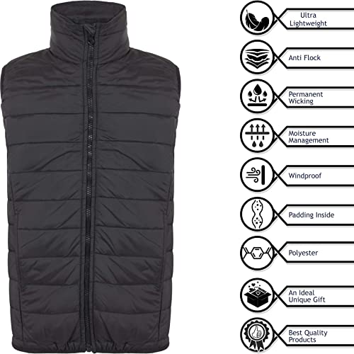 A2Z Kids Boys Girls Fashion Padded Casual Black Gilet School Jacket Sleeveless Coat Age 5-13 Years4