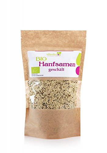 Vitavitee Bio Hanfsamen geschält Hanf (200 g) Cover