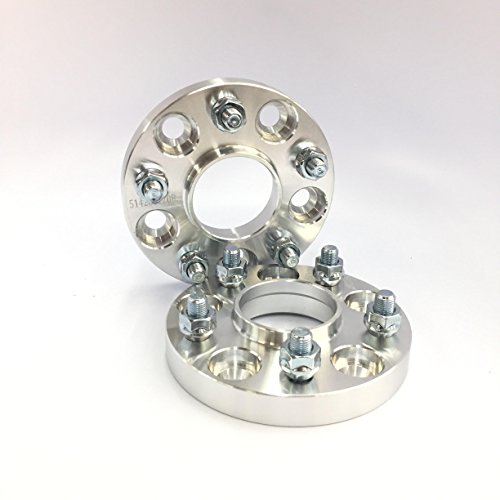 2pc 15mm Wheel Adapters | 5X105 to 5x120 Hubcentric Spacers (Change Bolt Pattern) Compatible for Chevy Cruze, Trax, Sonic