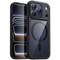 JETech – JETech Magnetische Hülle für iPhone 17 Pro Max, Schwarz