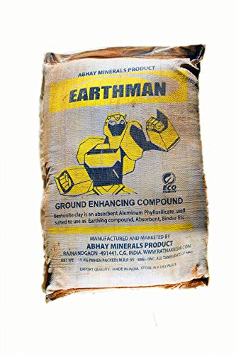 Image of EARTHMAN Earthing Powder (Yellow, 25kg) - Clay and Carbon - Sculpting Material - For Earthing