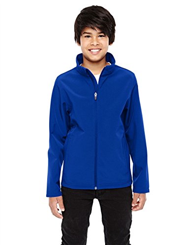 Team 365 TT80Y Youth Leader Soft Shell Jacket Sport Royal Medium