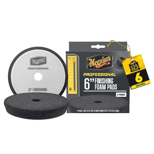 Meguiars Professional 6 Finishing Foam Pad 2pk 10/CV