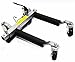 Stark USA Stark 2PC Wheel Dolly Car Skates Vehicle Positioning Hydraulic Tire Jack Truck Rv Trailer Jack/Dolly Ratcheting Foot Pedal, 1500LBS