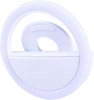 UKCOCO Selfie Light Ring Lamp Ring Lights Selfie Ring Light Shooting Ring Light Livestream Ring Light Selfie Ring Light Rechargeable Ring Phone Round Light Makeup LED Clip
