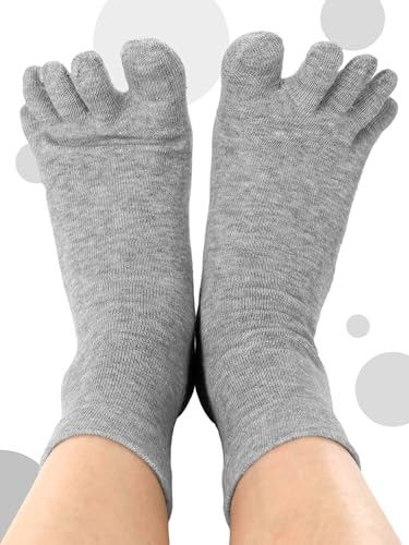 Image of Bencailor 4 /12Pairs Women Toe Sock Five Toe Sock