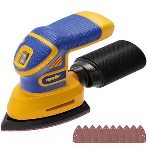 Mayoki Cordless Detail Sander Compatible with Dewalt 20v Max Battery, 1.9Amp, Dust Collector,...