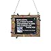 New York Rangers Official NHL 3 inch x 4 inch Chalkboard Sign Christmas Ornament
